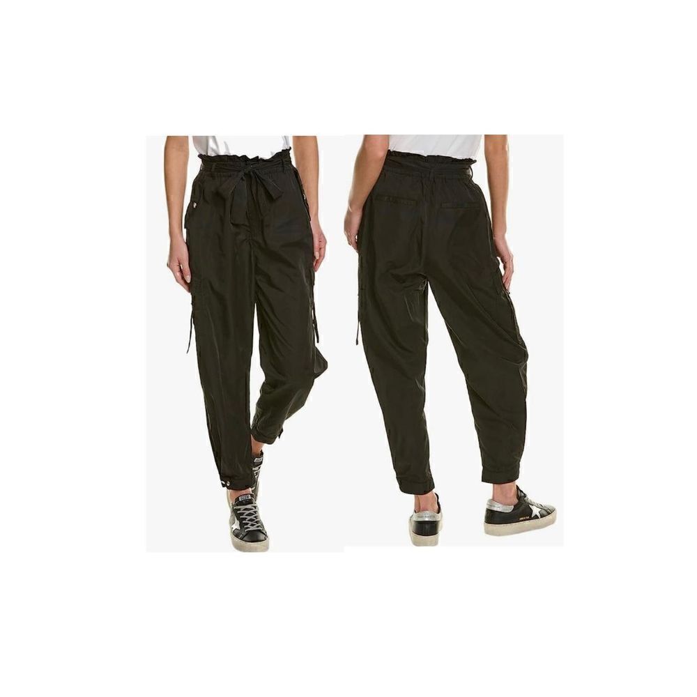 BLANKNYC] Womens Nylon Paper Bag Pants